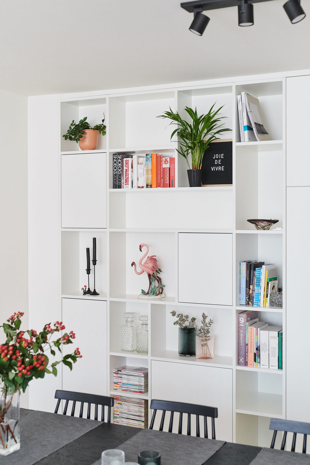 aménager salon étagère sur mesure