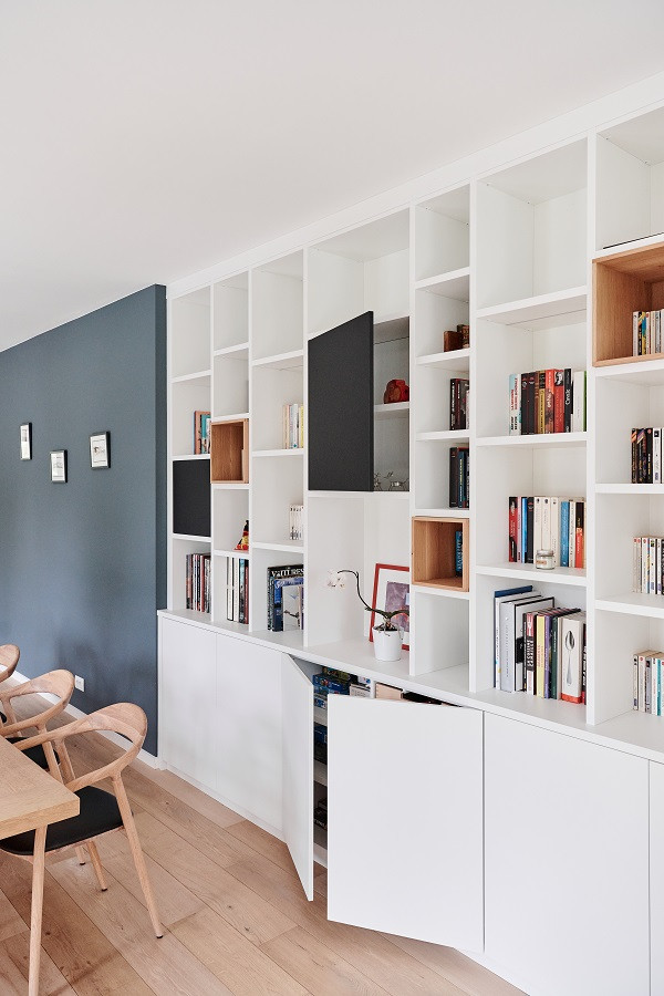 aménager grand meuble tv salon sur mesure