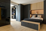 chambre sur mesure noir