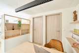bureau op maat met roomdivider