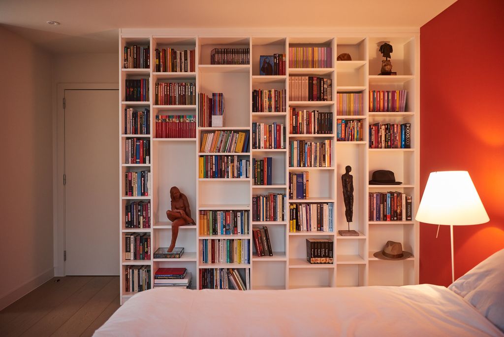 camber bibliothèque boekenkast chambre slaapkamer