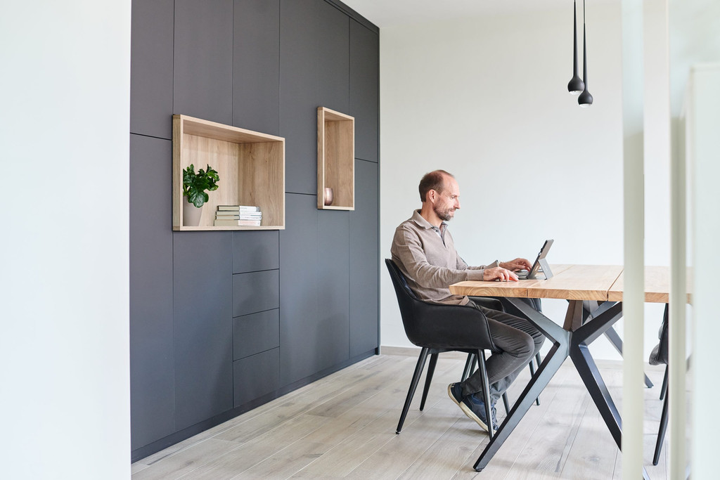 Camber ingebouwde kasten bureau