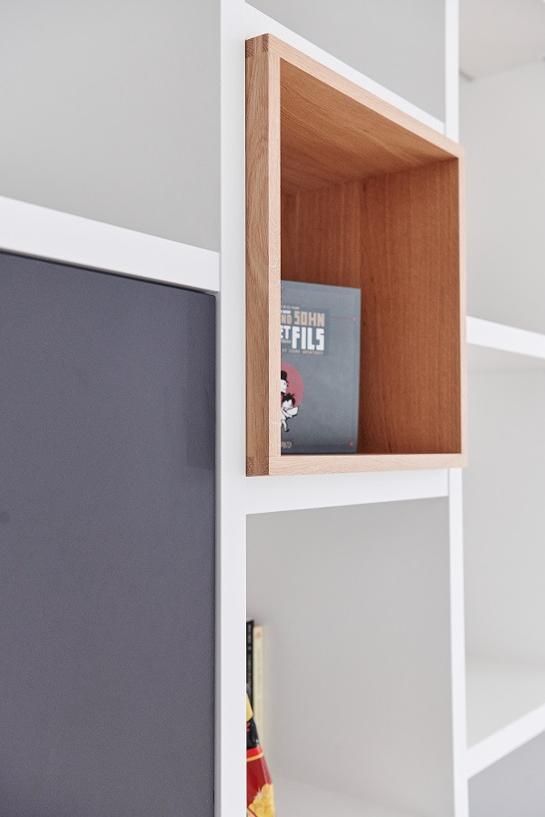 aménager meuble tv salon niches sur mesure