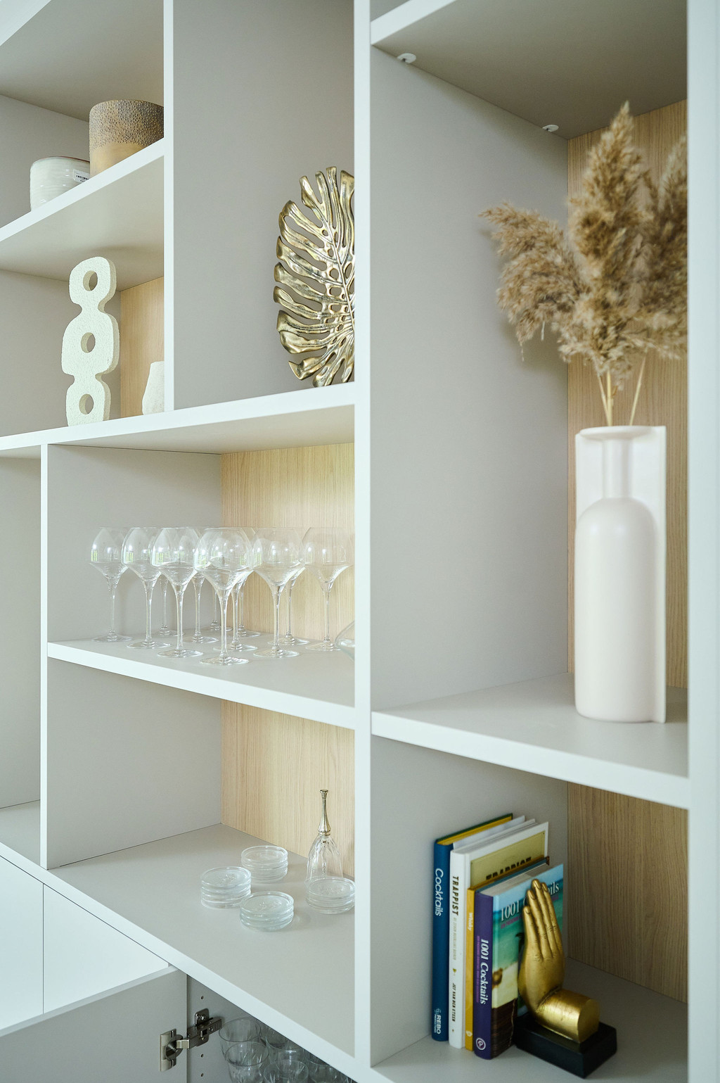 Meuble sur mesure ouvert sur mesure dans l'émission Ons huis/nieuw huis
