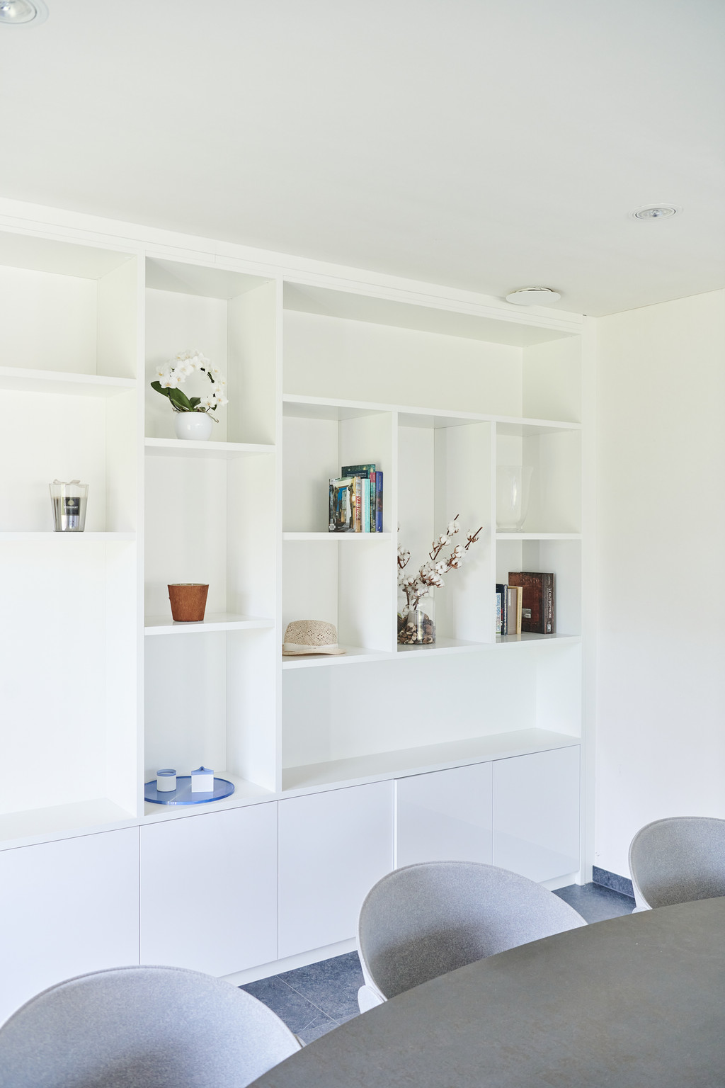 witte woonkamer op maat
