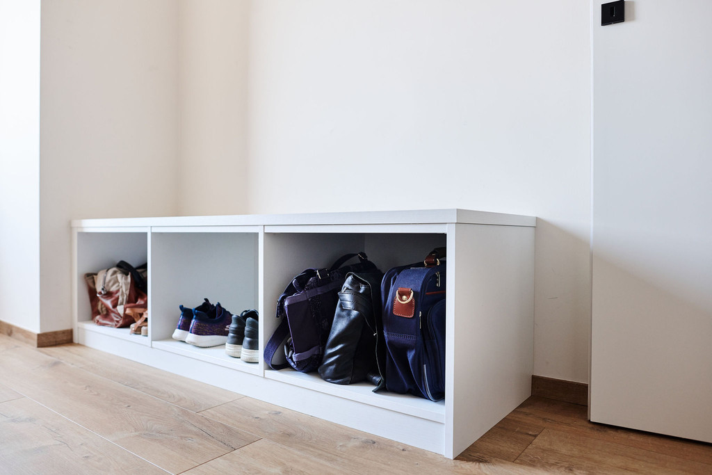 Vestiaire halkast inrichten op maat camber