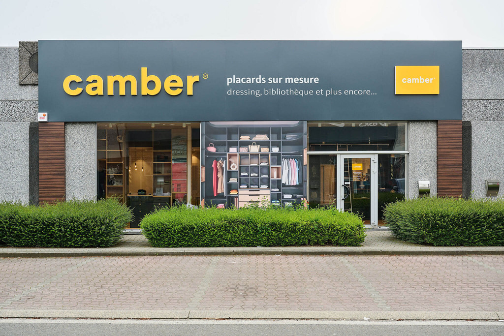 Camber showroom Charleroi