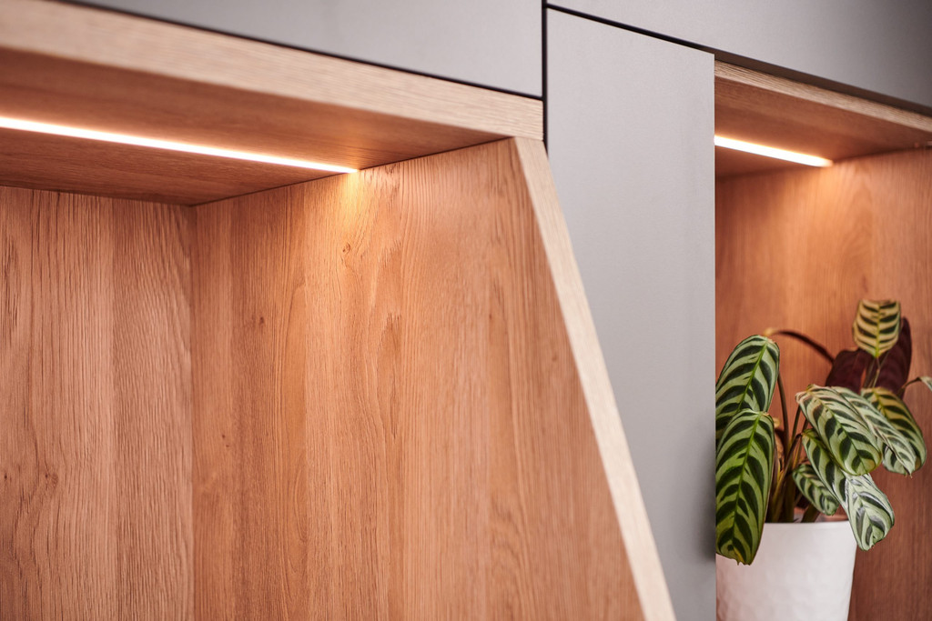 led intégré bureau sur mesure