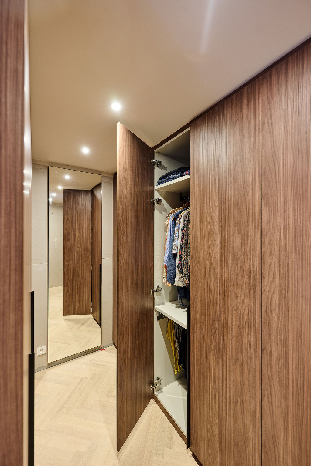 dressing en bois sur mesure
