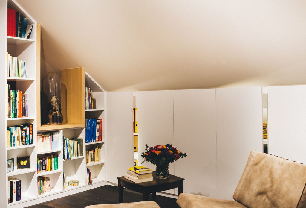 Reportage TV bureau bibliothèque dressing sur mesure camber