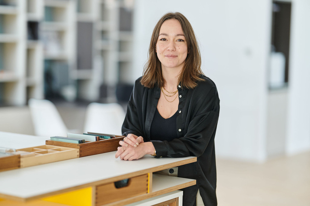 Architecte d'intérieur Ivana du showroom à Strassen