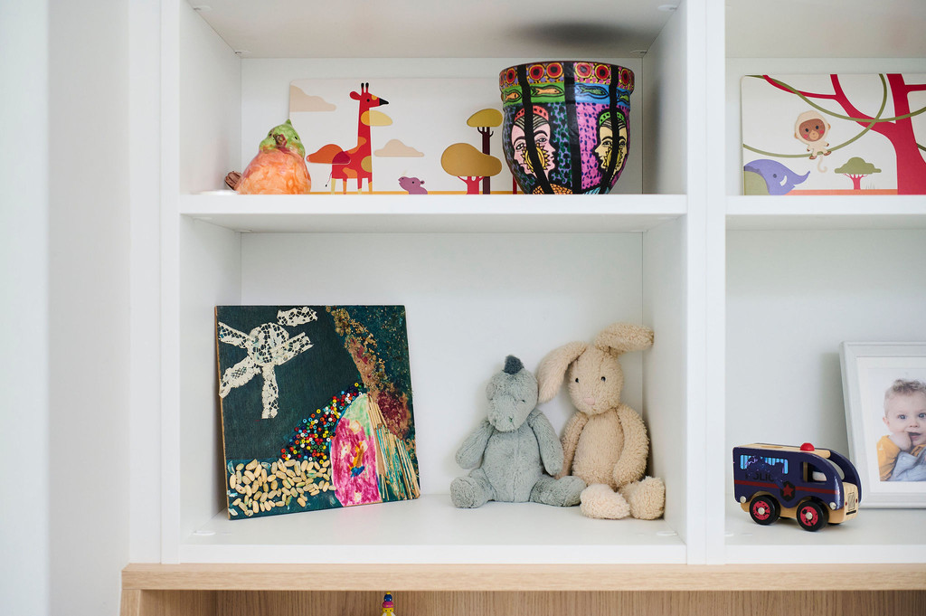 Niches ouvertes pour décoration et jouets