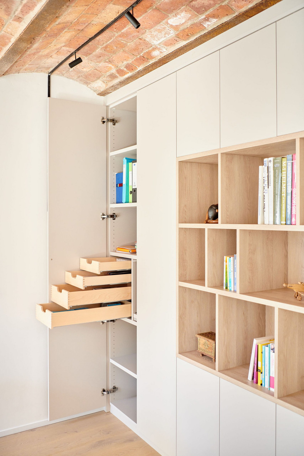 bureau blanc sur mesure virginie