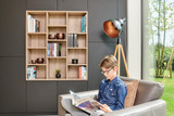 Camber ingebouwde kasten zwarte boekenkast