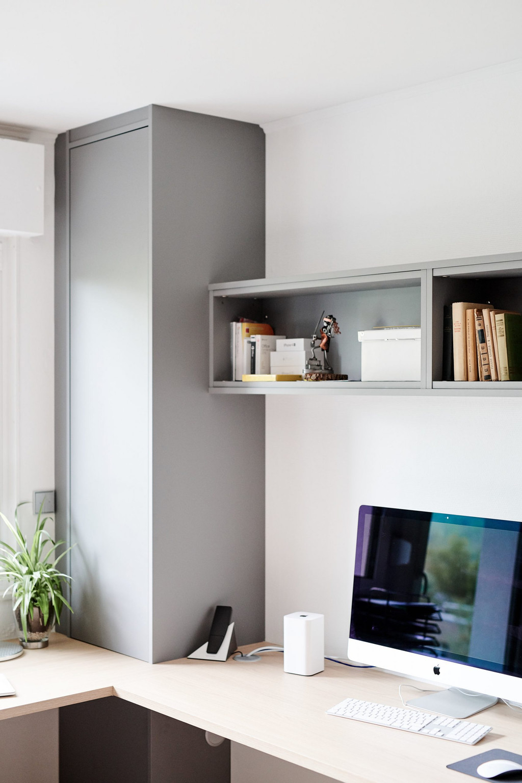 bureau inrichten kasten op maat