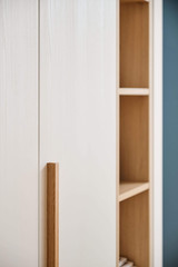 Lange houten handgreep dressing op maat