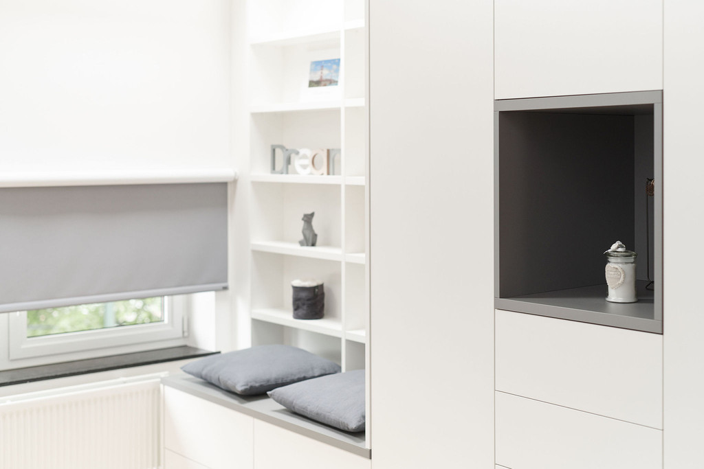 Armoires sur mesure coin lecture
