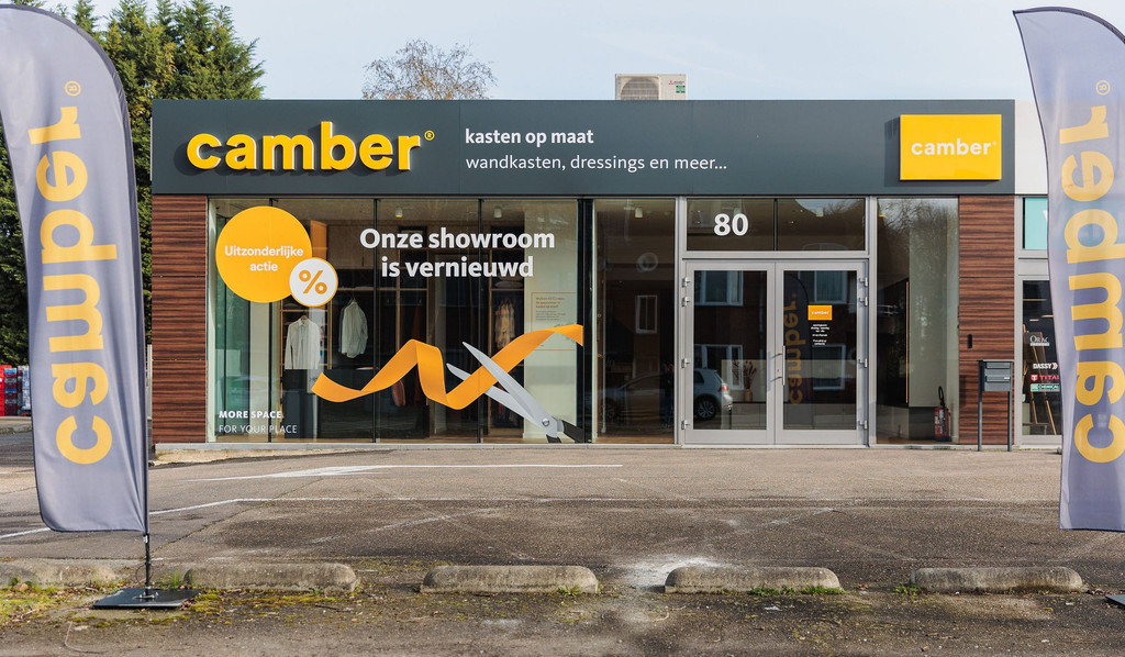Camber showroom Hasselt