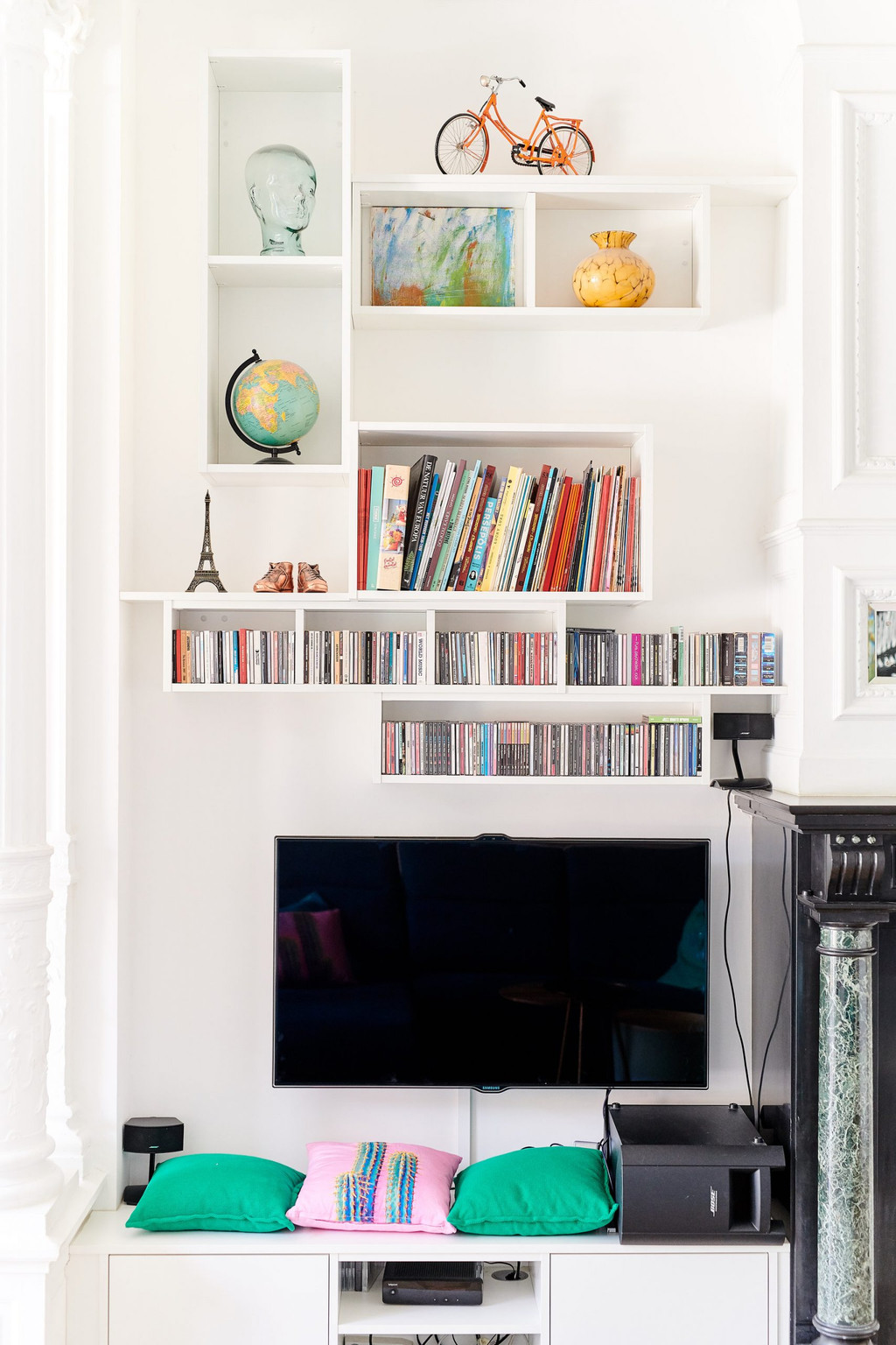 aménager meuble tv salon sur mesure