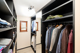 Dressing sur mesure ouvert avec tringles